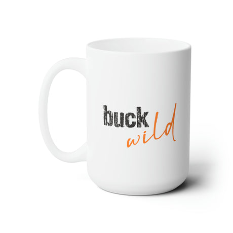 ceramic mug  buck wild