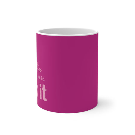 Pink to Black Color Changing Mug | buck it