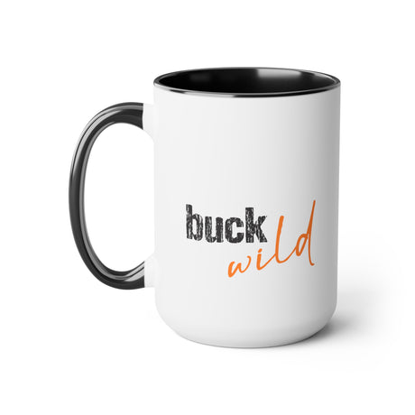 Two-Tone Coffee Mugs, 15oz | buck wild