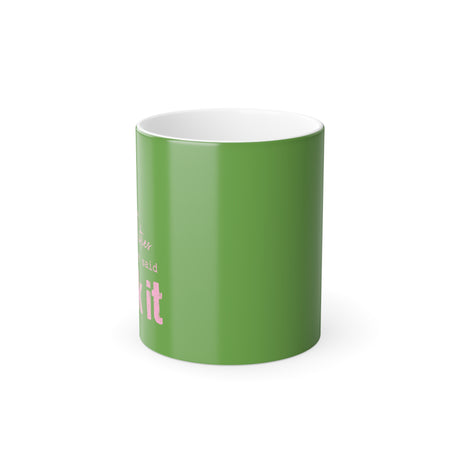 Green to Black Color Morphing Mug, 11oz | buck it