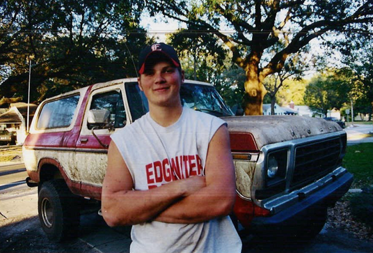 teenage charley with Brutus