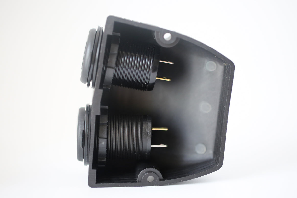 double hole electric hood
