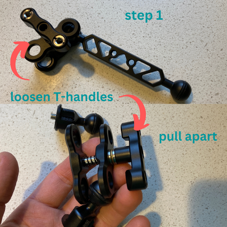Gimbal arm extension UPGRADE