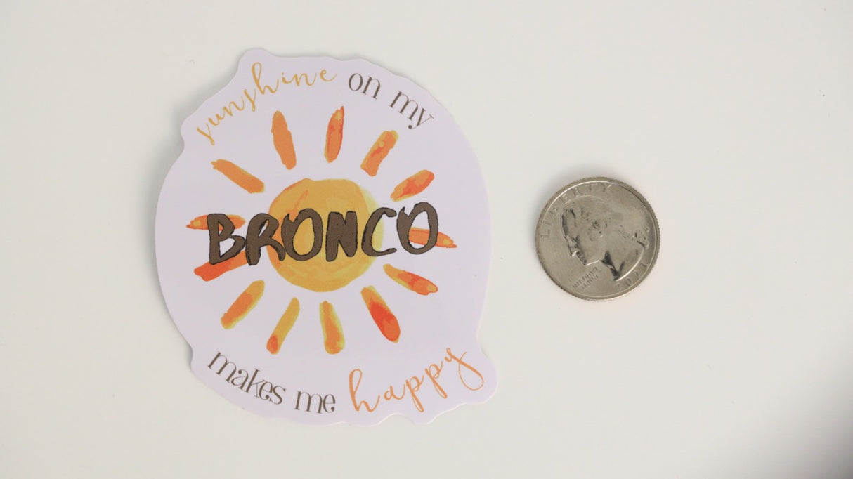 Bronco Stickers (Limited Edition)