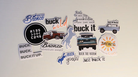 Bronco Stickers (Limited Edition)