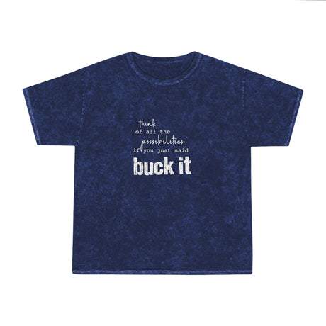 Unisex Mineral Wash T-Shirt | buck it