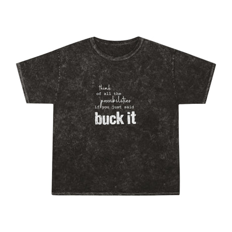 Unisex Mineral Wash T-Shirt | buck it