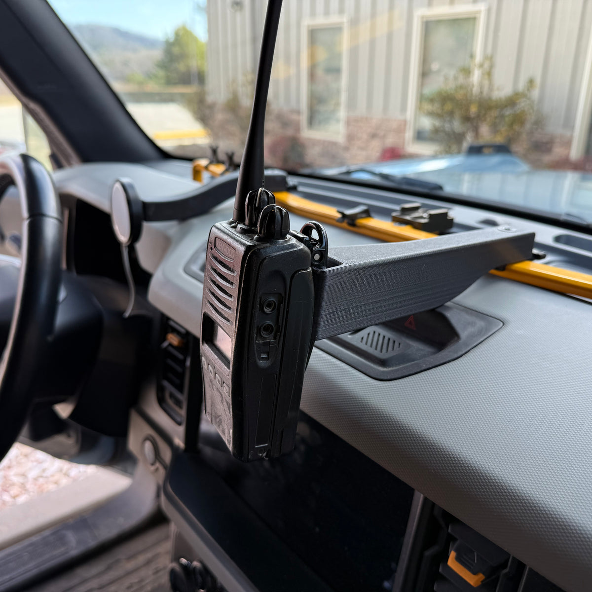 Handheld Radio/Microphone Mount | Look Ma, No Hands! 🤚 – Buck Rails